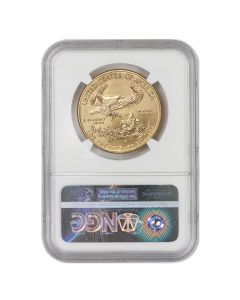 2015-W $50 Gold Eagle NGC MS70 FDOI Obverse
