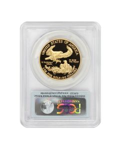 2015-W $50 Gold Eagle PCGS PR70DCAM FS Obverse
