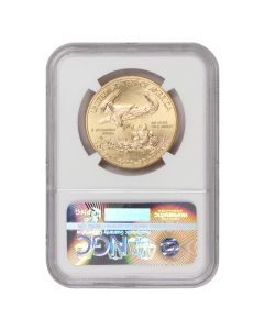 2016 $50 Gold Eagle NGC MS70 FR 30th Anniv. Label