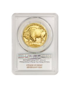 2016 $50 Gold Buffalo PCGS MS70 FS 10th Anniversary