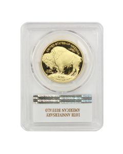 2016-W $50 Gold Buffalo PCGS PR70DCAM FDOI Baltimore Obverse
