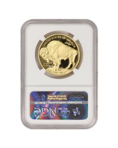 2016-W $50 Gold Buffalo NGC PF70UCAM FDOI Baltimore 1st Label Obverse