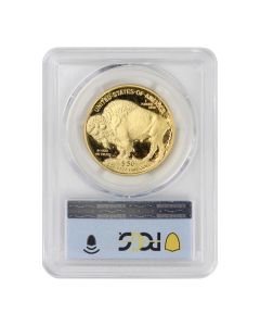 US G$50 Buffalo 2016-W PCGS PR70DCAM First Day of Issue Baltimore Bison Label Obverse
