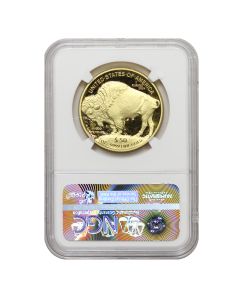 US G$50 Gold Buffalo 2016-W NGC PF70UCAM 1st Day Baltimore Bison Label OGP