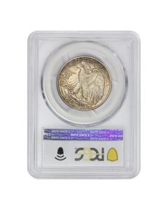 1917-D 50c Silver Walking Liberty PCGS MS65 Obverse
