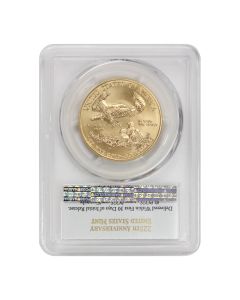 2017-W $50 Gold Eagle PCGS SP70 FS 225th Anniv. Label