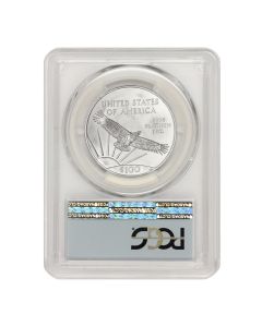 2018 $100 Platinum Eagle PCGS MS70 FDOI Obverse
