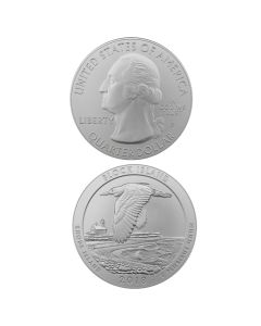 2018-P 5oz Silver America the Beautiful - Block Island BU w/ Box & CoA