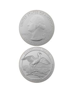 2018-P 5oz Silver America the Beautiful - Cumberland Island BU w/ Box & CoA