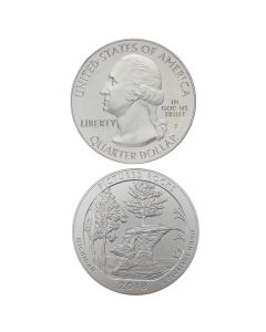 2018-P 5oz Silver America the Beautiful - Pictured Rocks BU w/ Box & CoA