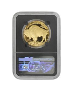2018-W $50 Gold Buffalo NGC PF70UCAM FDOI Black Core w/ OGP