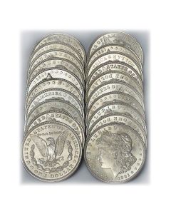 $1 Morgan Silver Dollar AU Rolls (Random Year)