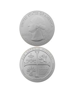 2019-P 5oz Silver America the Beautiful - San Antonio Missions BU w/ Box & CoA