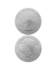 2019-P 5oz Silver America the Beautiful - War in the Pacific BU w/ Box & CoA