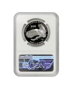 US $100 Platinum Eagle 2019-W NGC PF70UCAM Early Releases Obverse