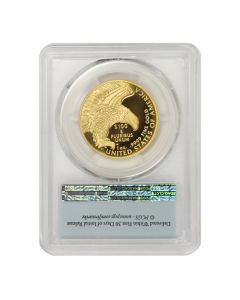 2019-W $100 Gold High Relief Liberty PCGS SP70PL FS Obverse 
