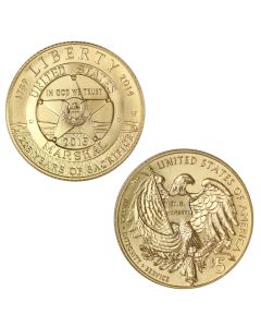  2015-W $5 Gold U.S. Marshals Commemorative Unc. OGP