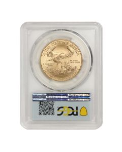 2020 $50 Gold Eagle PCGS MS70 FDOI Obverse

