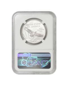 2020 $100 Platinum Eagle NGC MS70 ER Obverse