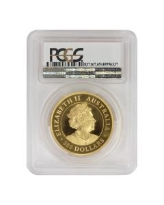 Australia 2020-P 2 oz $200 Gold Kangaroo PCGS PR69DCAM High Relief