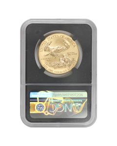 2020-W $50 Gold Eagle NGC MS70 FR Mercanti Label Black Core