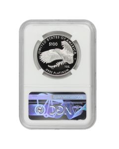 2020-W $100 Platinum Eagle NGC PF70UCAM ER Obverse

