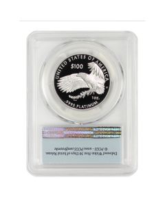 2020-W $100 Platinum Eagle PCGS PR70DCAM FS OGP Obverse
