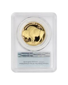 2020-W $50 Gold Buffalo PCGS PR70DCAM FS Bison Label w/ OGP
