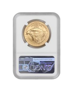2021 $50 Gold Eagle Type 2 NGC MS70 ER Obverse
