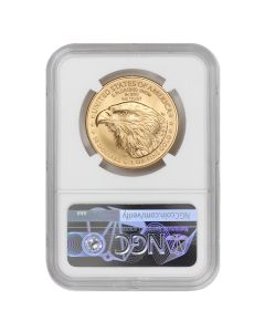 2021 $50 Gold Eagle T2 NGC MS70 FDOI Obverse
