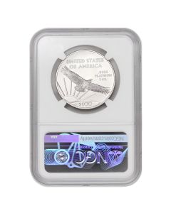 2021 $100 Platinum Eagle NGC MS70 ER Obverse