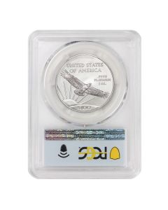 2021 $100 Platinum Eagle PCGS MS70 FDOI Obverse
