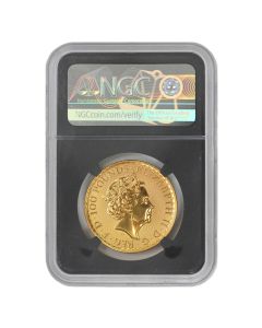 Great Britain 2021 £100 Gold Britannia NGC MS70 FR Britannia Label Black Core