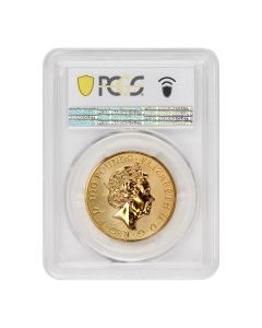 Great Britain 2021 £100 Gold Elton John PCGS MS69 Obverse
