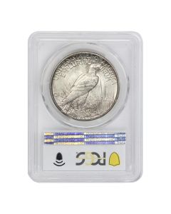 1921 $1 Silver Peace PCGS MS65+ High Relief 