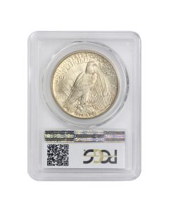 1921 $1 Silver Peace PCGS MS64 High Relief