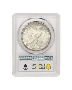 1921 $1 Silver Peace PCGS MS66 High Relief Obverse