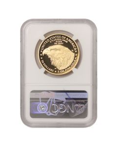 2021-W $50 Gold Eagle T2 NGC PF70UCAM FDOI Eagle Label 