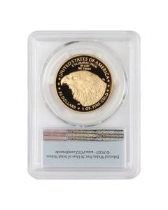 2021-W $50 Gold Eagle T2 PCGS PR70DCAM FS Flag OGP