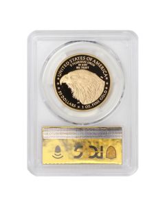2021-W $50 Gold Eagle T2 PCGS PR70DCAM FDOI Gold Label 
