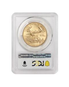 2021-(W) $50 Gold Eagle T1 PCGS MS70 FDOI WP Obverse

