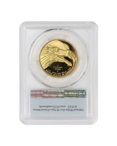 2021-W $100 Gold High Relief PCGS PR70DCAM FS Flag Label OGP