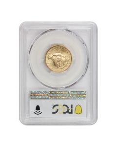 2021-W $10 Gold Eagle T2 PCGS MS70 Unfinished Proof Dies