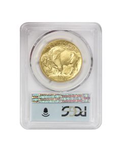 2022 $50 Gold Buffalo PCGS MS70 FDOI Black Diamond Label