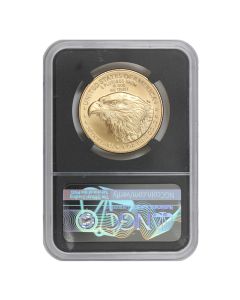 2022 $50 Gold Eagle NGC MS70 FDOI Ryder Label Black Core