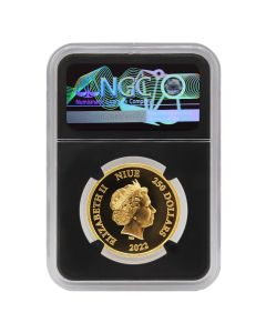 Niue 2022 Gold $250 Batman Classic NGC Gem Proof FR Black Core OGP