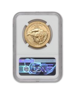 2022 $50 Gold Eagle NGC MS70 ER Obverse