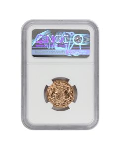 Great Britain 2022 Gold 1 Sovereign KCIII NGC MS70DPL Random # Coin Struck