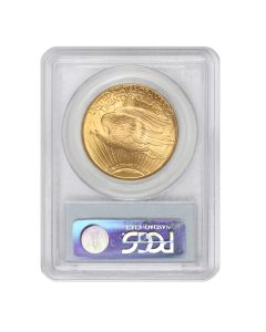 1922-S $20 Gold Saint Gaudens PCGS MS65 PQ Obverse