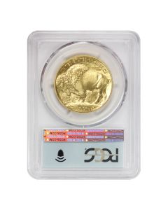2023 $50 Gold Buffalo PCGS MS70 FDOI Black Diamond Label